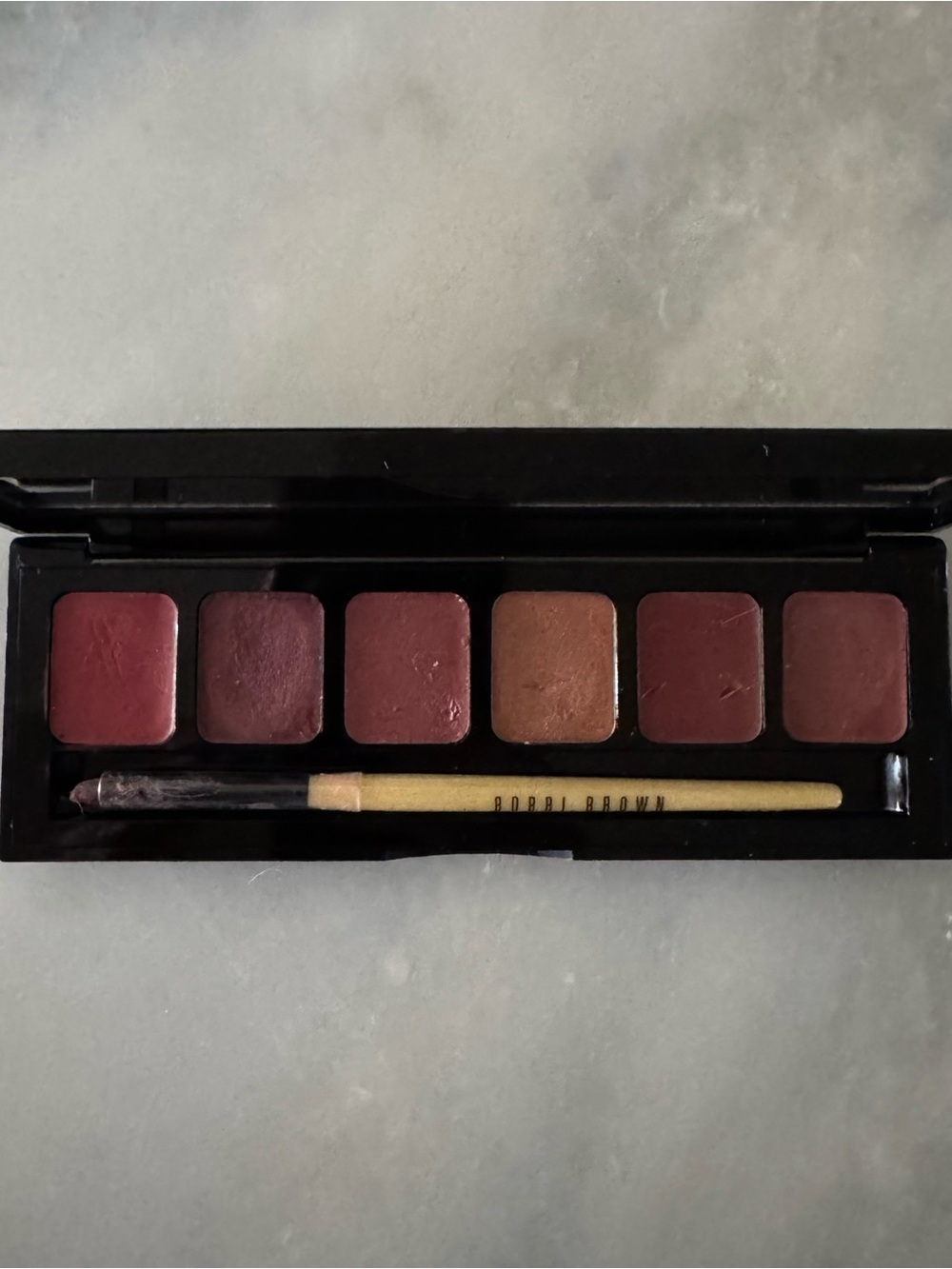 Bobbi Brown Pink & Gold Lip Palette Six Shades